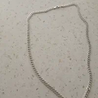 زنجیر کارتیه نقره نو استفاده نشده
