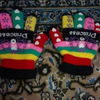 دستکش  دخترانه  مناسب سن 7تا10 سال