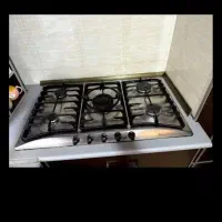 کولر ،اجاق گاز صفحه ای استیل،در با چهار چوبه .