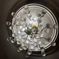 لوستر ۶شاخه ای دو عدد لوستر گویی ۲عدد