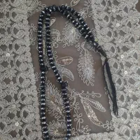 تسبیح باروکش نقره