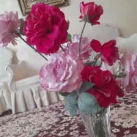 گل رز|گل مصنوعی|سهند, |دیوار
