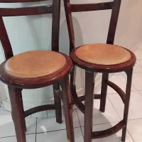 دو عدد صندلی اپن چوبی محکم و سالم