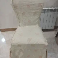 پیراهن مبل استیل ۹ نفره سالم در حد نو