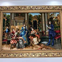 تابلو فرش دستباف شاعر جوان