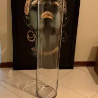 گلدان شیشه ای بلند