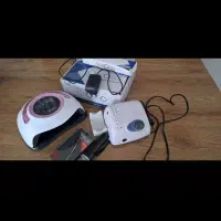 فروش یک دستگاه سوهان برقی ناخن و دستگاه یووی