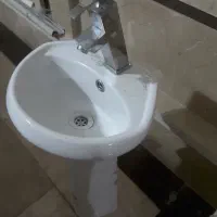 روشویی همراه با شیر اهرمی در حد نو|لوازم سرویس بهداشتی|اسلامشهر, شهرک مهدیه|دیوار