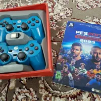 دو عدد دسته ی کامپیوتر به اضافه ۲ عدد بازی