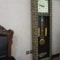 ساعت ایستاده طرح برنجی
