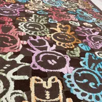 قالیچه کاملا سالم وتمیزبرای اتاق نوجوان|گلیم، جاجیم، گبه|رشت, کوی جام جم|دیوار