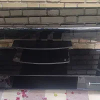 گل میز و زیر تلویزیون تمام شیشه