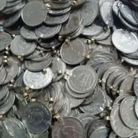 ۱۰۰ عدد سکه گوشه دار لباس