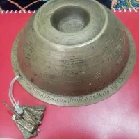 کاسه دعا شفای آب عتیقه و قدیمی با 13 کلید برنجی|کلکسیون اشیاء عتیقه|مشهد, رده|دیوار