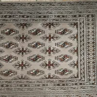 پشتی ترکمنی کارکرده