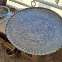 سینی مسی عتیقه|کلکسیون اشیاء عتیقه|ملک‌آباد, |دیوار