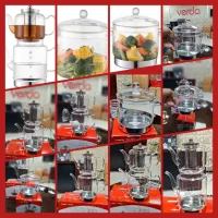 کتری و قوری و قابلمه ها  پیرکس سوفاری