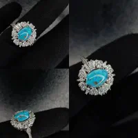 انگشتر نقره زنانه