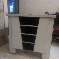 میز کامپیتر ویا تحریر به علاوه صندلی اداری|میز تحریر و کامپیوتر|اندیشه, اندیشه فاز ۱|دیوار