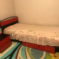 تخت چوبی یک نفره