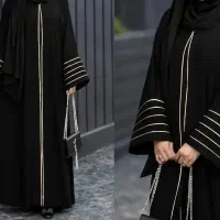 لباس زنانه عبای مغزی دوزی خاتون شیکان کده