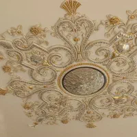 گچبری ، گچ بری پیش ساخته و دستی