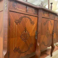کنسول تمام چوب|بوفه، ویترین، کنسول|تهران, نیروی دریایی|دیوار