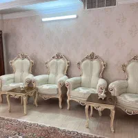 مبلمان ۹ نفره و ناهارخوری ۸ نفره سلطنتی|مبلمان خانگی و میز عسلی|سبزوار, فرهنگیان|دیوار