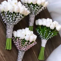 دسته گل عروس