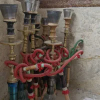 میز ناهار خوری و قلیان