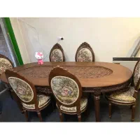 ناهارخوری ۶نفره پارچه ایتالیایی