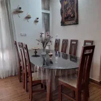 میز نهار خوری ۸ نفره|میز و صندلی غذاخوری|رشت, بیجارپس|دیوار