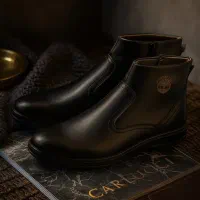 نیم بوت مردانه مشکی مدل Rad