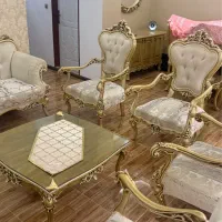 سرویس مبلمان و اینه کنسول و میز tv|مبلمان خانگی و میز عسلی|رشت, نیروی دریایی|دیوار