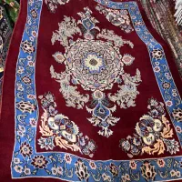 فرش ۴ متری طرح نایین گل ابریشم