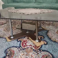 میز جلو مبل به همراه شیشه|مبلمان خانگی و میز عسلی|تهران, بهداشت|دیوار