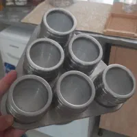 جا ادویه شش خانه استیل