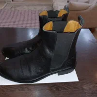 نیم بوت چرم طبیعی برند massimo dutti|کیف، کفش، کمربند|تهران, شارق|دیوار