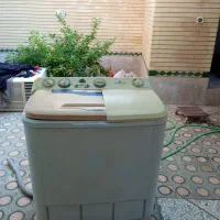 لباسشویی دوقلو ۹ کیلو مارک کداک سالم|ماشین لباسشویی و خشککن لباس|بندرعباس, |دیوار