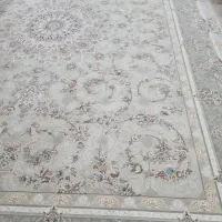 فرش دست بافت گونه گل برجسته ۱۲ متره یک تخته