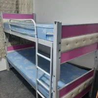 تخت دوطبقه  فلزی در حد نو