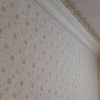 اجرای رنگ و طرح به سبک کاغذ دیواری|خدمات پیشه و مهارت|لاهیجان, آهندان|دیوار
