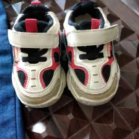 سرهمی لاینردار جین و کفش سایز 21|کفش و لباس بچه|قائمشهر, |دیوار