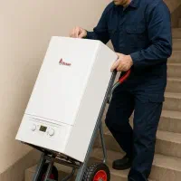 سرویس و تعمیر پکیج آبگرمکن بخاری گاز صفحه ای