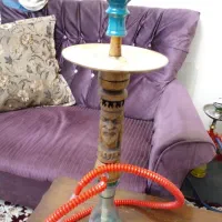 قلیون تنه چوبی