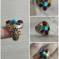 انگشتر مردانه هفت جواهر کلکسیونی سلطنتی