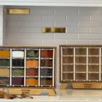 جاحبوباتی/جابرنجی/جا ادویه(اقساط بدون چک)|ظروف نگهدارنده، پلاستیکی، یکبارمصرف|یزد, |دیوار