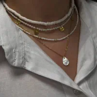 گردنبند اشکی دخترونه