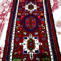 فرش دستبافت کناره تازه بافته شده ۷۷در ۲۱۰