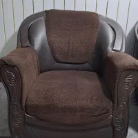 مبل دست دوم هفت نفره|مبلمان خانگی و میز عسلی|قائم‌شهر, |دیوار